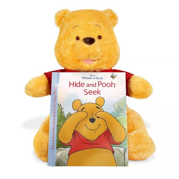 COPY - Kohl’s Cares® Disney's Winnie the Pooh Plush and Book New Hide and Pooh … - Picture 1 of 2